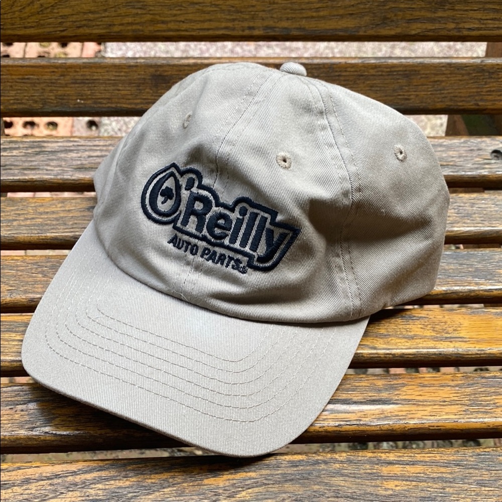 O'Reilly Auto Parts khaki Cap adjustable hat